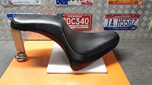 Harley Davidson sella a 2 posti originale con logo Softail 1340 Evolution - Foto 4 di 14
