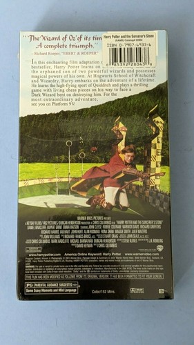 Harry Potter and the Sorcerers Stone (VHS, 2002) Brand New Sealed - Picture 3 of 5