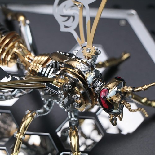 Heavyweight 3D Metal Wasp Building Blocks - Difficult yet Rewarding Assembly - Picture 9 of 11