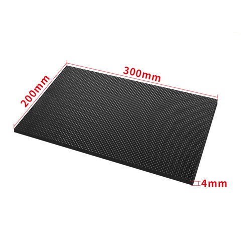 Carbon Fiber Board Sheet Plate Panel 3K Weave Glossy 0.2/0.5/1/1.5/2/3/4/5mm DIY - Picture 41 of 42