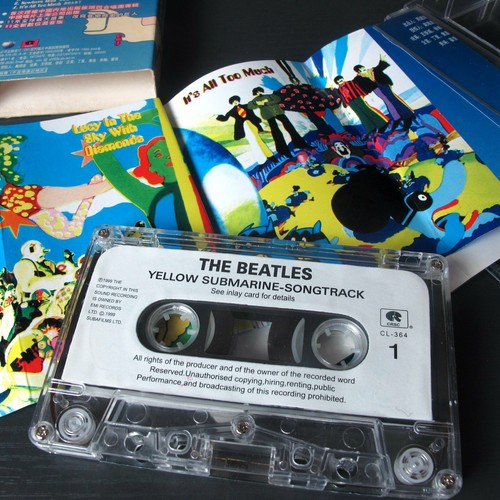 The Beatles - Yellow Submarine Soundtrack 黃色潛水艇 CHINA Import Cassette #0403* - Picture 5 of 6
