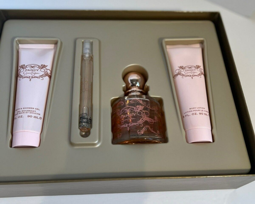 Jessica Simpson Fancy 4 Piece Women's Gift Set Eau De Parfum Spray 3.4 oz - Picture 2 of 6