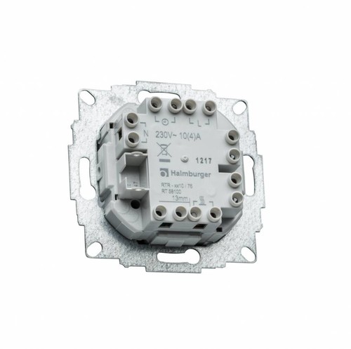 Raumthermostat mit Busch Jäger future linear Rahmen 1721184K für Fußbodenheizung - Picture 6 of 9