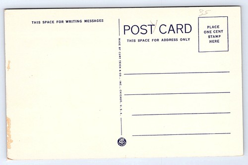 Jefferson City Missouri Court House Postcard B229 - Picture 2 of 2