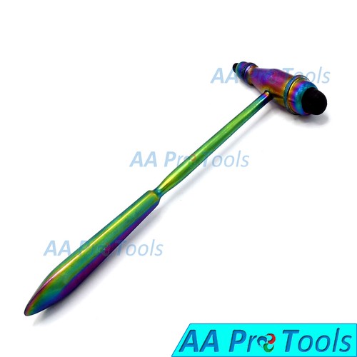 Multi-Color Titamnium, Troemner Percussion Hammer (Reflex Hammer) Diagnostic New - Picture 2 of 2
