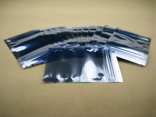 350 PCS ESD Anti Static Zipper Bags 1.5" x 2.8"_4 x 7cm Electronic Packing Pouch - Picture 9 of 12