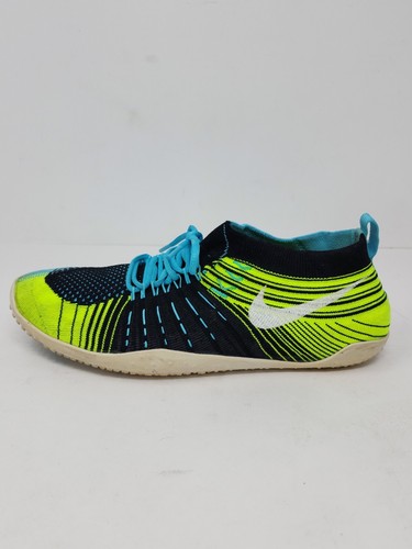 Nike Hyperfeel Cross Elite Women 9.5 Neon Green Turquoise Black 638348-001 - Picture 11 of 14