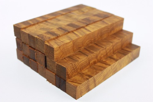 5 Stck. Stift/Kleines Drehprojekt Rohling Welle Golden Phoebe Holz 127 mmx15 mm x 15 mm - Bild 2 von 2