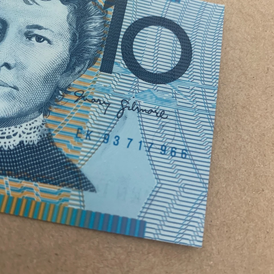 AUSTRALIA 10 DOLLARS 1993 POLYMER QUEEN Elizabeth II UNC MONEY Sidney QEII - Image 3 of 4