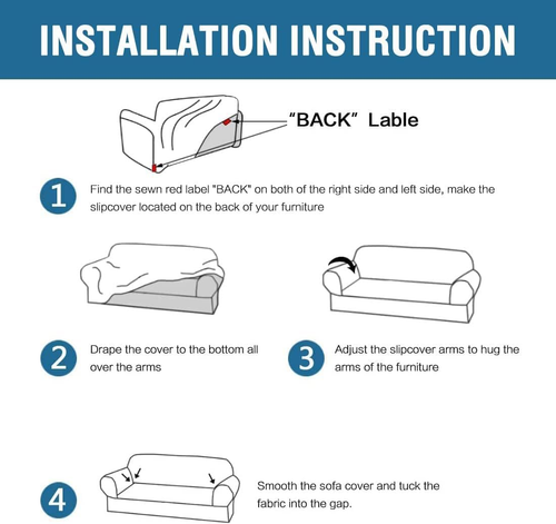 Copridivano Velluto Elasticizzato Copridivano Grande Copridivano Copridivano Mobili Protecto - Foto 7 di 8