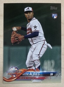 OZZIE ALBIES ASG RC - 2018 Topps Update Series #US162 - ATLANTA BRAVES