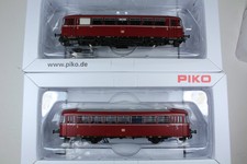 PIKO 52726 Schienenbus Vt98 Vs98 DB EP III Digitalsound Schienenbus VT 98 + Steuerwagen VS 98 DB III piko