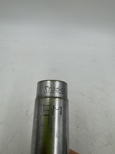 Snap On 3/8" Drive 11/16" 12pt Deep Socket FVS221 Initials Scratched In - Picture 5 of 12