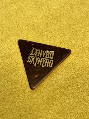 RARE! Lynyrd Skynyrd - Billy Powell Guitar Pick. Tour issued and Authentic! - Picture 4 of 4