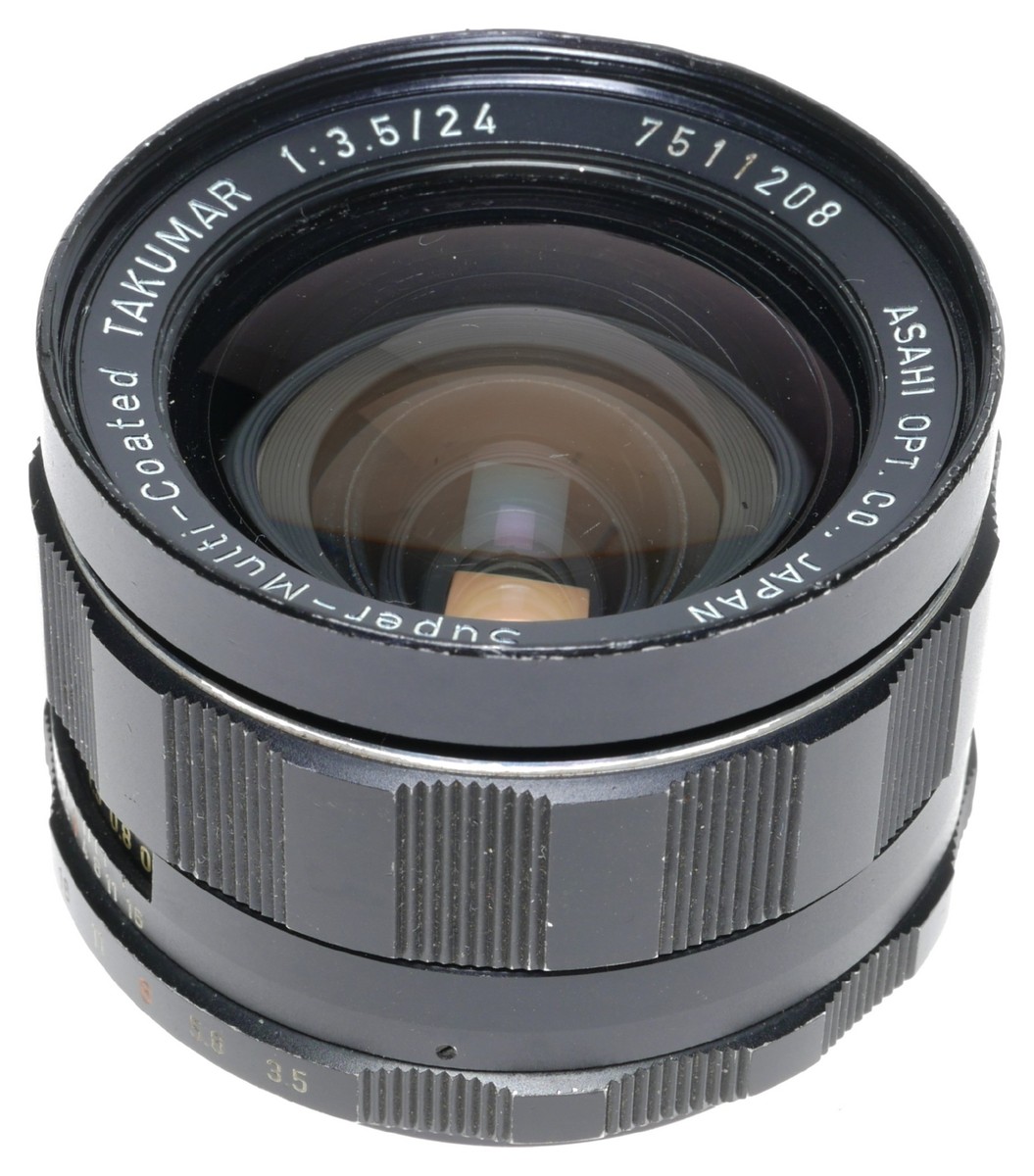 Asahi SMC Takumar 1:3.5/24 Pentax Camera Wide-Angle Lens | eBay