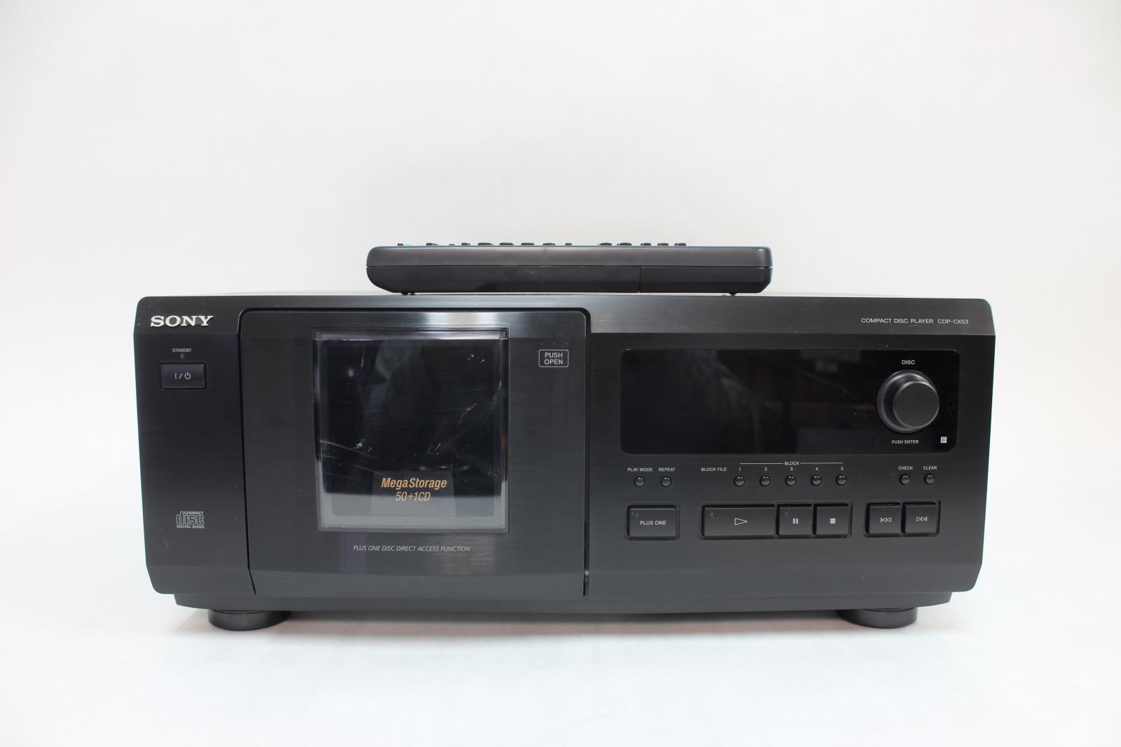 Sony CDPCX53 50 Disc CD Changer eBay
