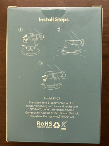 3 in 1 Universal Phone Mount for Car New in Box Free Shipping - Zdjęcie 2 z 3