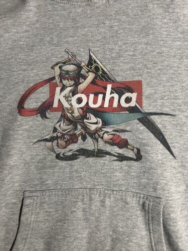 RARA Sudadera con Capucha Magi: The Labyrinth Of Magic Kouha Ren Gris Medio Anime Japón - Imagen 2 de 7