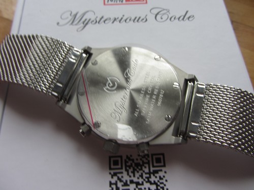 Sapphire Crystal VK63 CHRONOGRAPH Mysterious Code 5Bar 316L Stainless Steel 41mm - Picture 14 of 21