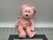 TY Beanie Baby - SHERBET the Bear (Pink Version) (8.5 inch) - MWMTs Stuffed Toy