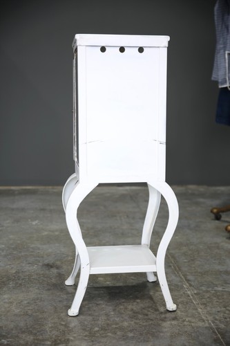 Antique Medical Cabinet Industrial Dental Beveled Glass Display Case Vintage - Picture 20 of 23