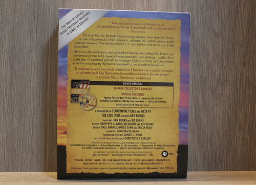 The Civil War A Film Directed By Ken Burns (Blu-ray, 6-Disc Set) New Sealed * US - Picture 2 of 3