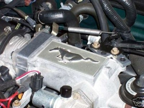 Cuerpo de acelerador y espaciadores de admisión Ford Mustang gt ""helix"" 1996-2003 - Imagen 2 de 4