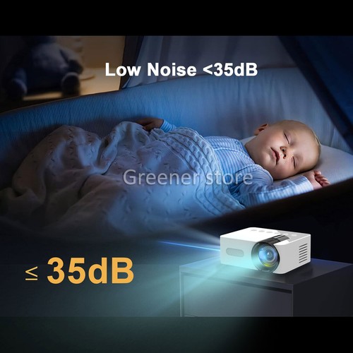Mini Projector Portable WiFi Smart Home Office Cinema Theater Mobile Video SUMGO - Afbeelding 6 van 20