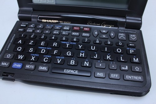 SHARP IQ-8900F Organisateur Électronique Vintage - Photo 4/7