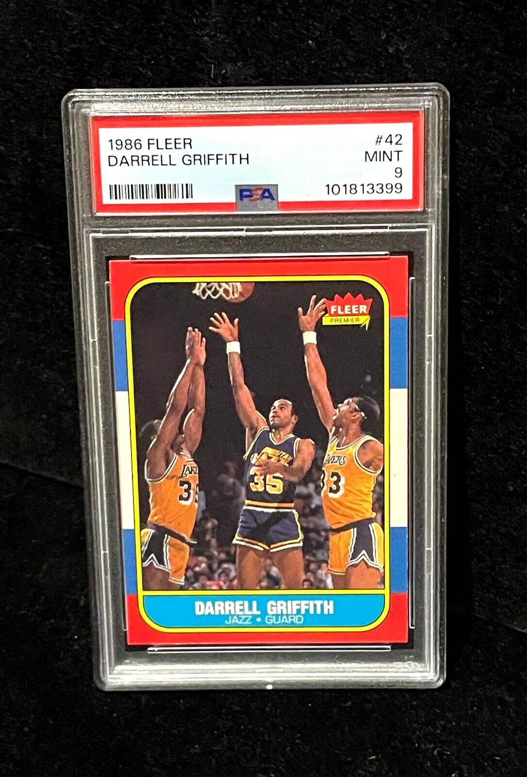 Darrell Griffith trading card