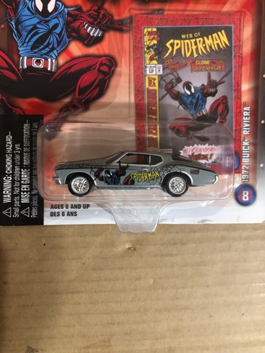 Johnny Lightning Web of Spiderman 1972 Buick Riviera #118 - Picture 3 of 3