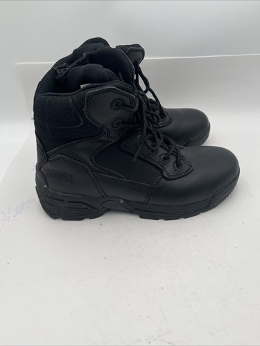 Euc Magnum Mens STEALTH FORCE 6.0/ Size 7.5M Black Police Army Combat Boots - Picture 1 of 14