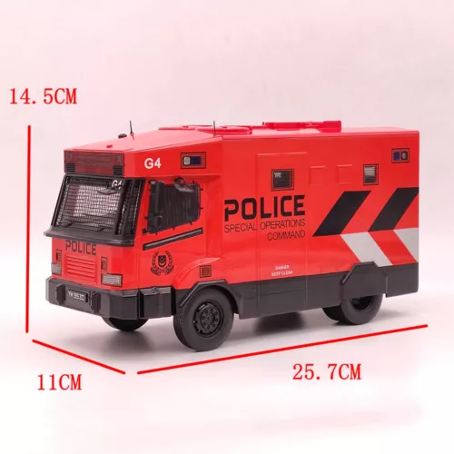1/24 IXO POLWEL Fuerza de Policía de Singapur SPF/SOC Vehículo Táctico Modelo Diecast - Imagen 6 de 8