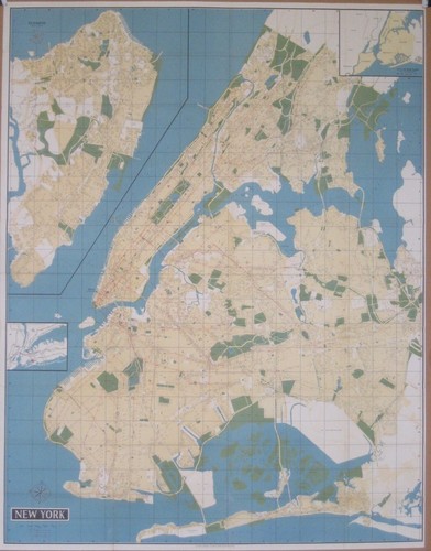 Bollman isometrische perspektivische Bildkarte MIDTOWN MANHATTAN American Airlines - Bild 12 von 23