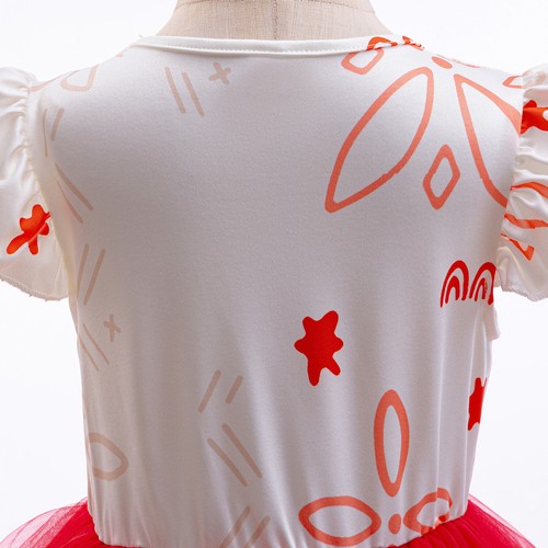 Baby Girls Flying sleeve Gauze Dress Princess Summer Party Costume Dresse - Bild 5 von 8