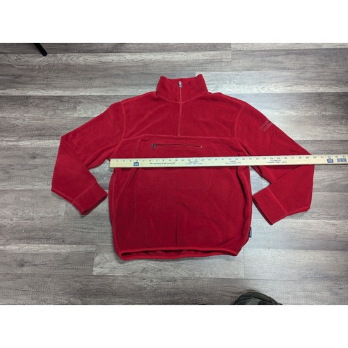 Polo Sport Ralph Lauren Polartec Fleece Pullover 1/4 Zip Flat Pocket Mens Size M - Picture 10 of 11