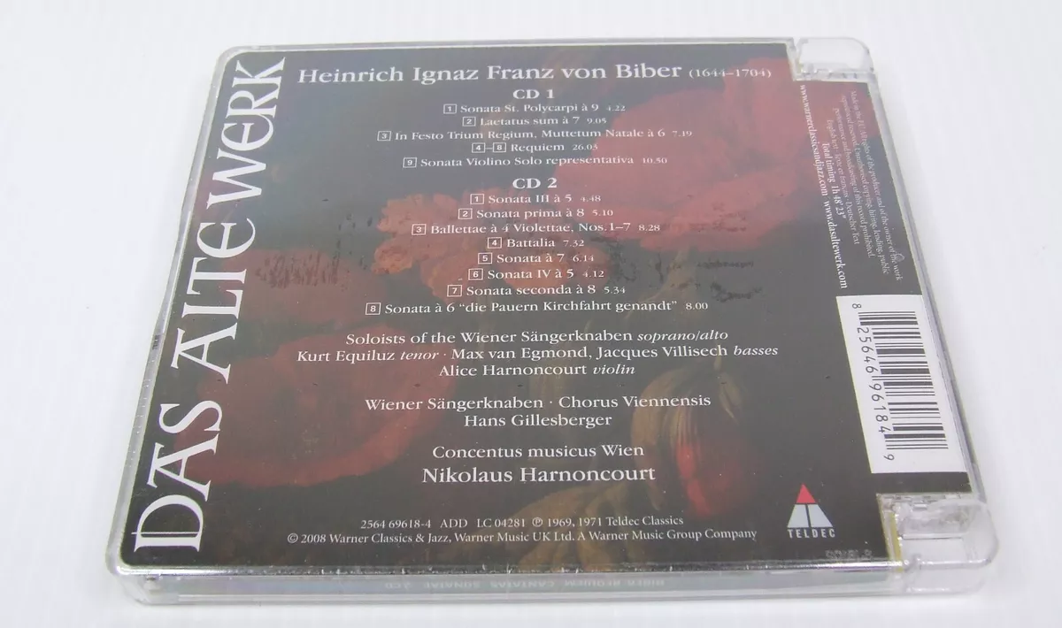 Heinrich Ignaz Franz von Biber - Requiem, Sacred Works, Battalia (2 CDs,  2008)