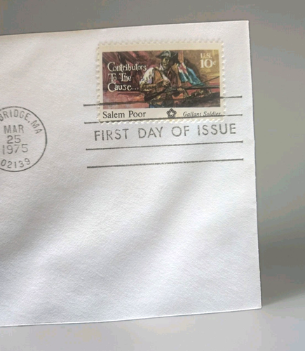 Commemorating Unheralded Heroes Spirit Of 76 1975 First Day Cover FDC Stamp - Picture 3 of 4