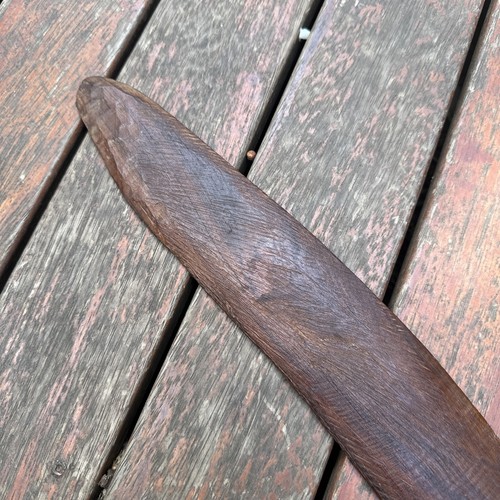 Good Old Simple Utilitarian Aboriginal Hunting Boomerang North South Australia - Bild 3 von 7