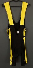 MEN'S ADIDAS ITALY ITALIA CYCLISMO CYCLING BIB BIBS BODY SHORTS PADDED SIZE L 4