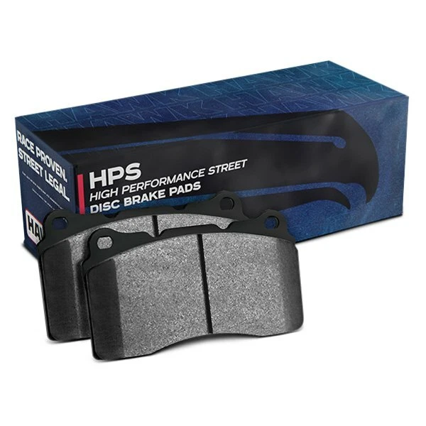 Pastilhas de freio dianteiras compostas Hawk HB103F.590 Street HPS para 69-72 Pontiac LeMans - Imagem 3 de 4