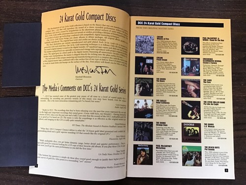 DCC COMPACT CLASSICS 1998 Music Catalog RARE Steve Hoffman - Picture 2 of 5