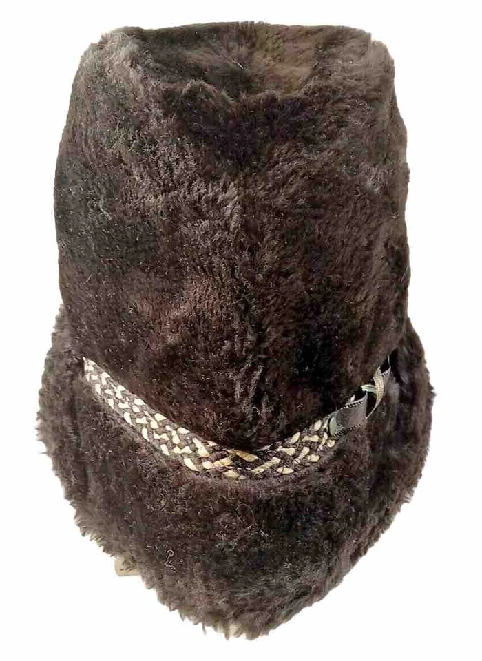 Sombrero Fedora De Colección Dobbs Fifth Ave Para Hombres Talla Marrón Grande Piel Sintética HECHO EN EE. UU. Foto 3 de 4