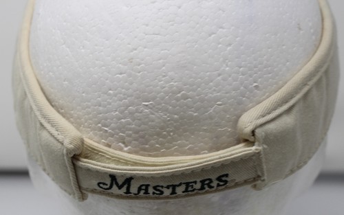 Vintage 1970s Masters Golf Visor American Needle Hat Cap UHCMW Union Made in USA - Picture 3 of 12