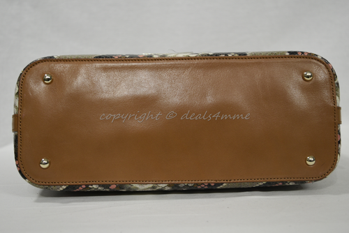 Brahmin Medium Asher Snake Embossed Leather Tote/Shoulder Bag in Taupe Hermosa. - Picture 11 of 11