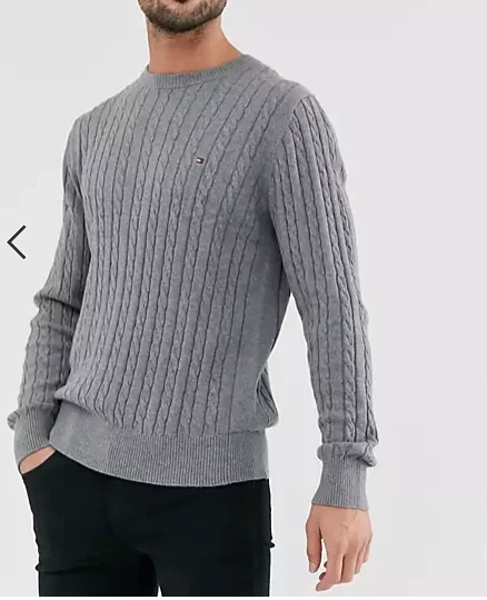 Tommy hilfiger online cable knit jumper