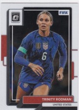 2022-23 Panini Donruss Soccer Optic Trinity Rodman #130 UNITED STATES USWNT