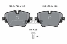 TEXTAR Bremsbeläge Bremsbelagsatz Bremsklötze Q+ Vorne 2561705
