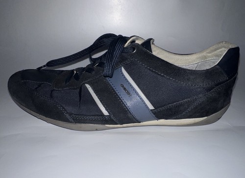 Geox Men's U Wells C Low-Top Men's Blue Sneaker, Size US 12 - Picture 8 of 13
