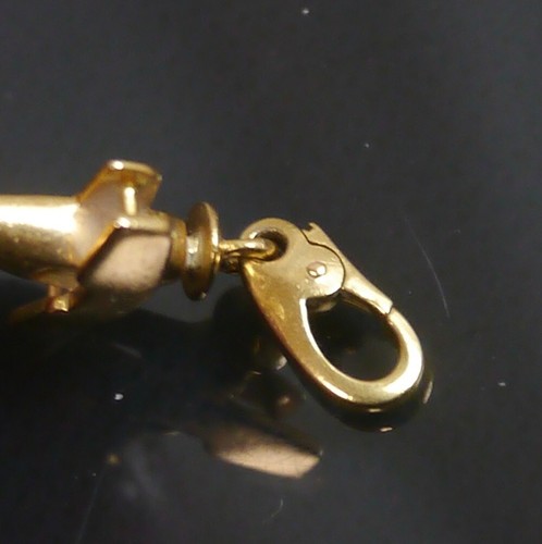 Authentic Cartier Necklace top Airplane K18 750 Yellow Gold #1125 - Picture 8 of 8